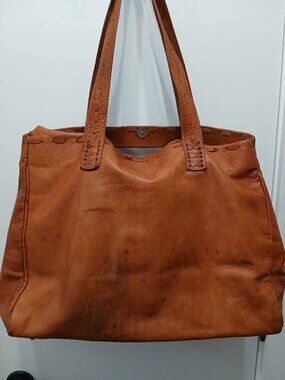 Custom Hand Made Leather Mail Bag